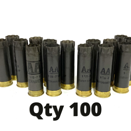 Dark Gray Hulls Used 12GA 2 3/4 Winchester 