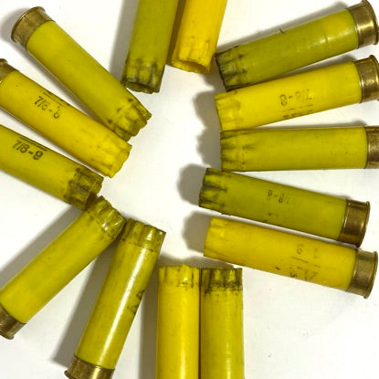 Winchester AA Once Fired Hulls Yellow Used 12 Gauge