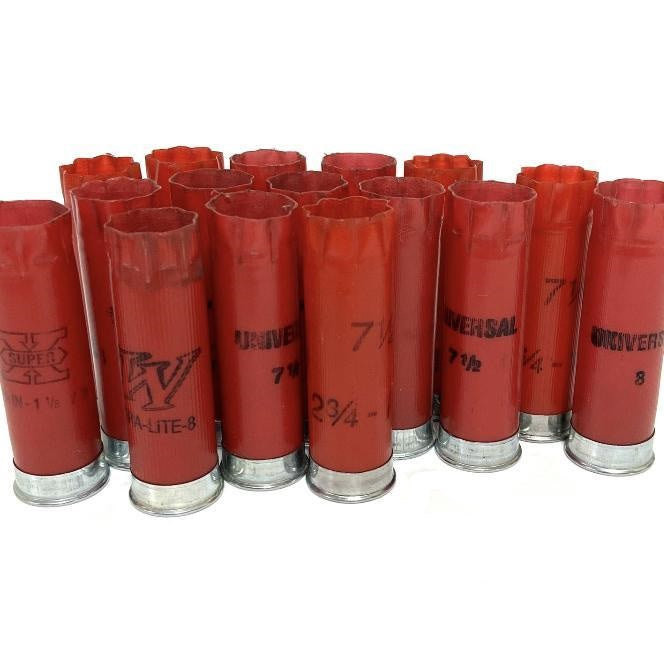 500 Red Used Empty 12 Gauge Shotgun Shells Shotshells Spent Hulls Fired 12GA