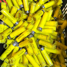 Load image into Gallery viewer, Remington Gun Club Yellow Once Fired Hulls 20 Gaugehells Spent Used Empty Cartridges Fired Casings 12 GA Shot Gun Hulls
