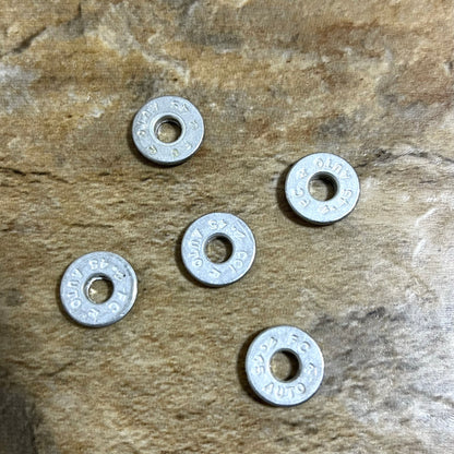 Deprimed 45 ACP Aluminum Bullet Slices Qty 15 | FREE SHIPPING