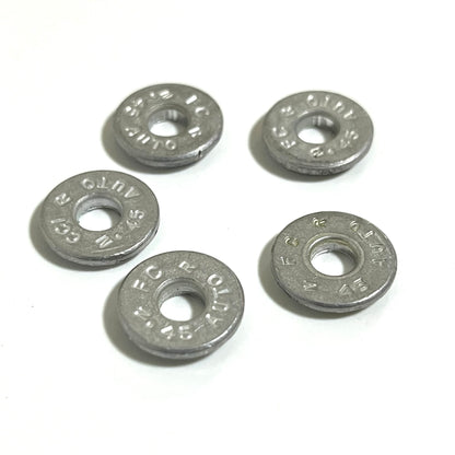 Deprimed 45 ACP Aluminum Bullet Slices Qty 15