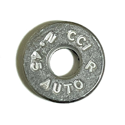 Deprimed 45 ACP Aluminum Bullet Slices Qty 15