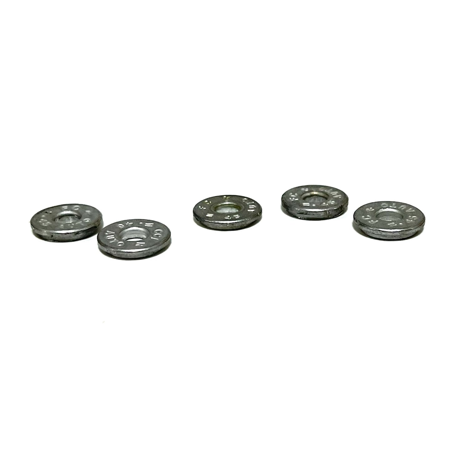 Deprimed 45 ACP Aluminum Bullet Slices Qty 15