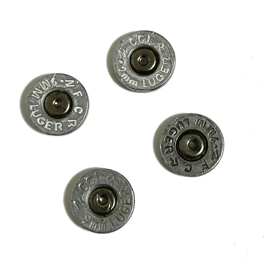 Aluminum 9MM Bullet Slices Qty 15