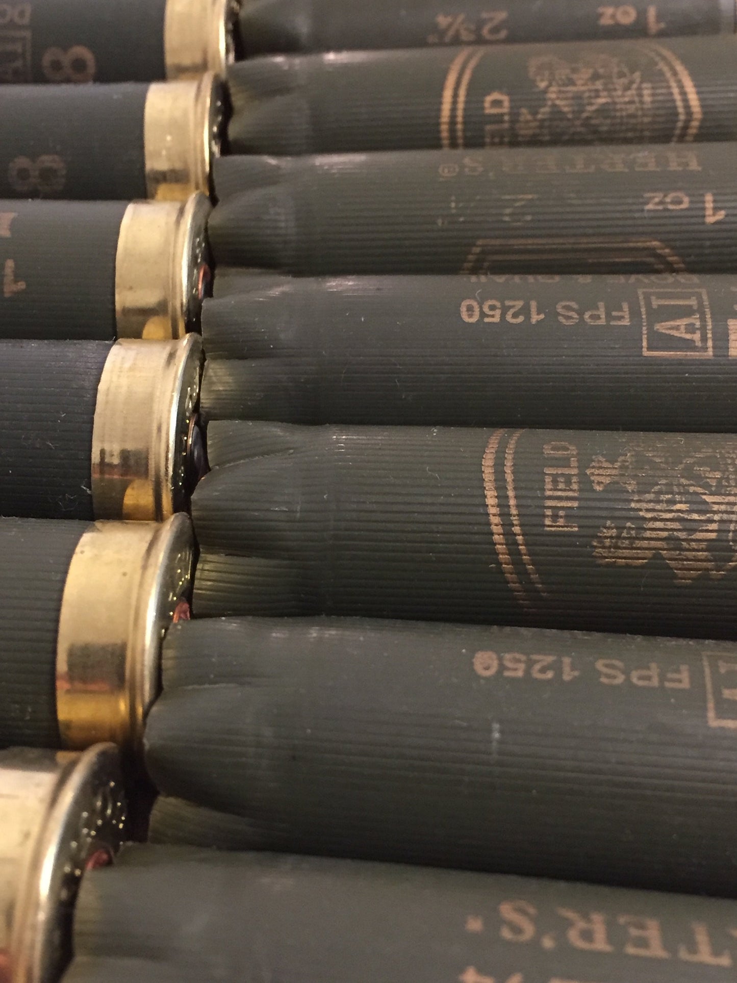 Army Green Empty Hulls 12 Gauge