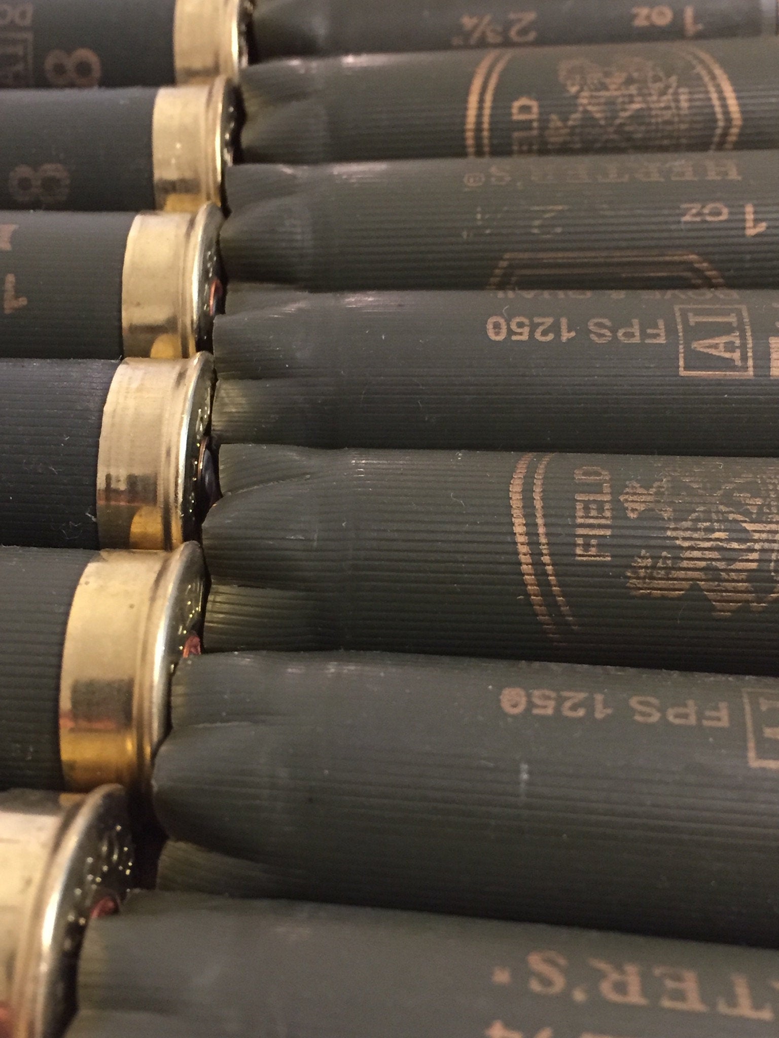 Army Green Empty Hulls 12 Gauge