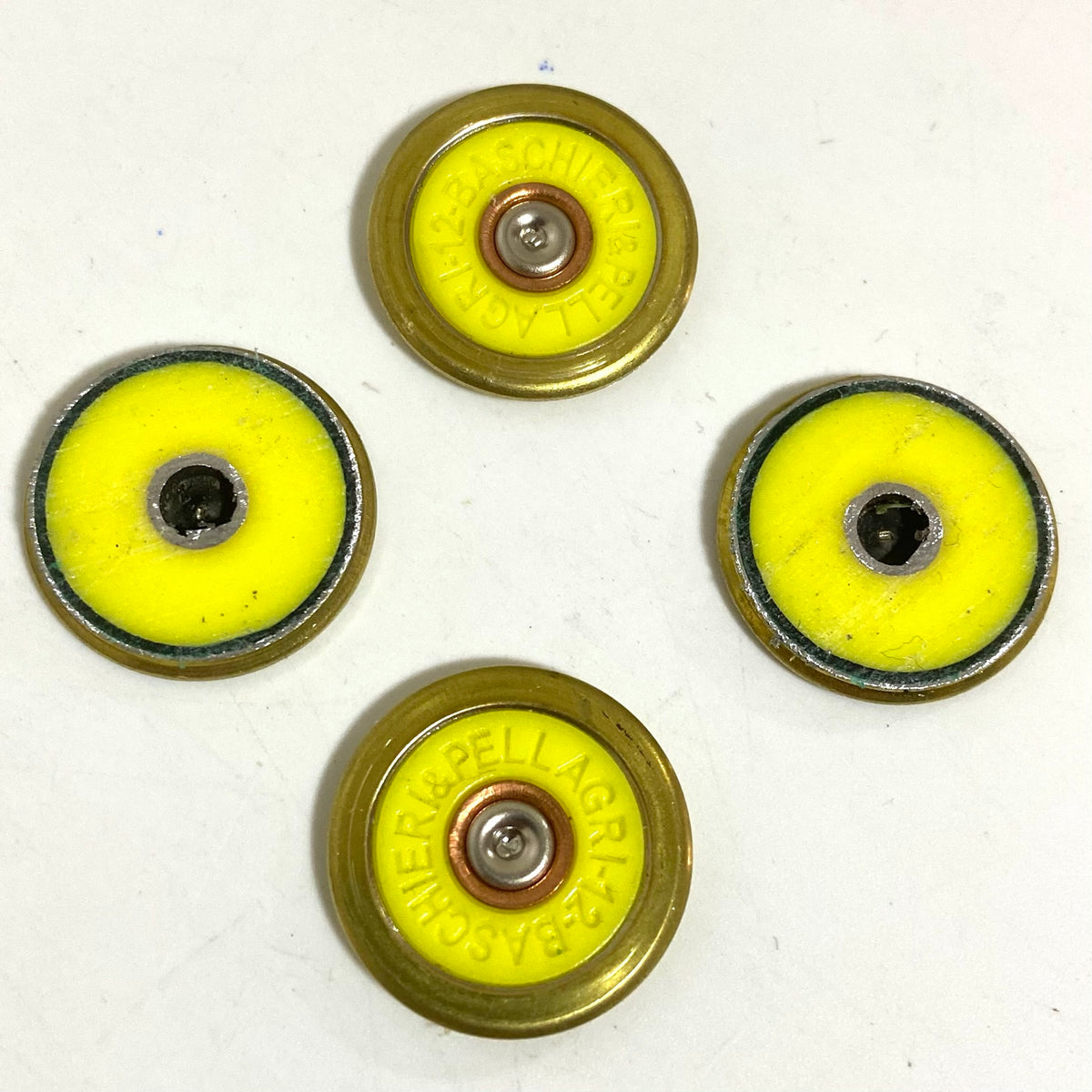 Baschieri & Pellagri 12GA Yellow & Gold Shotgun Slices | 15 pcs