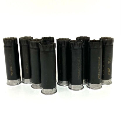Black Empty Shotgun Shells Spent Black Hulls Fired 12 Gauge Shot Gun Spent Ammo Rifle Casings 10 Pcs Free Shipping