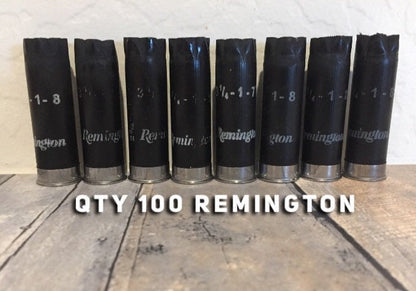 Black Empty Shotgun Shells Remington 12 Gauge