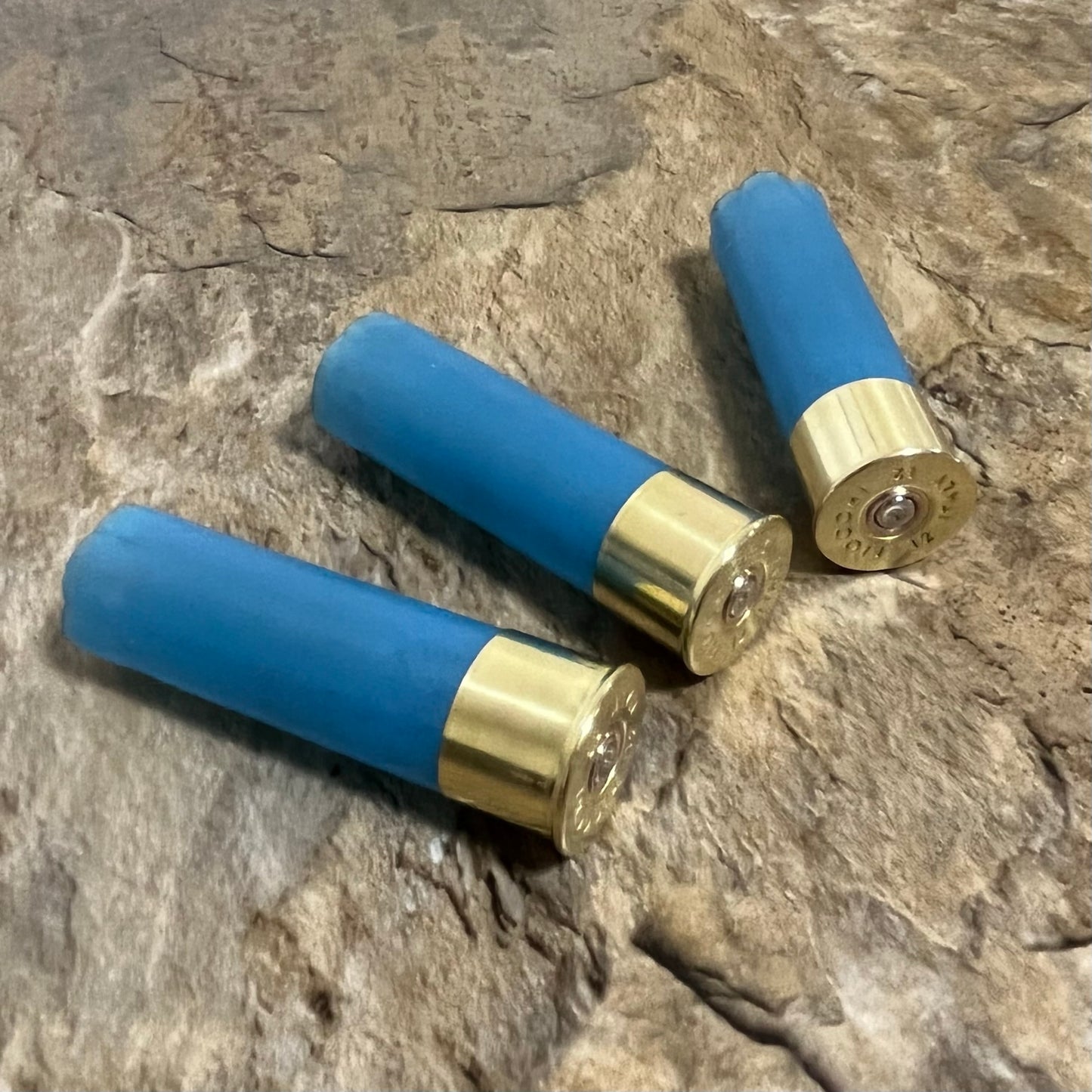 Light Blue Blank Shotgun Shells
