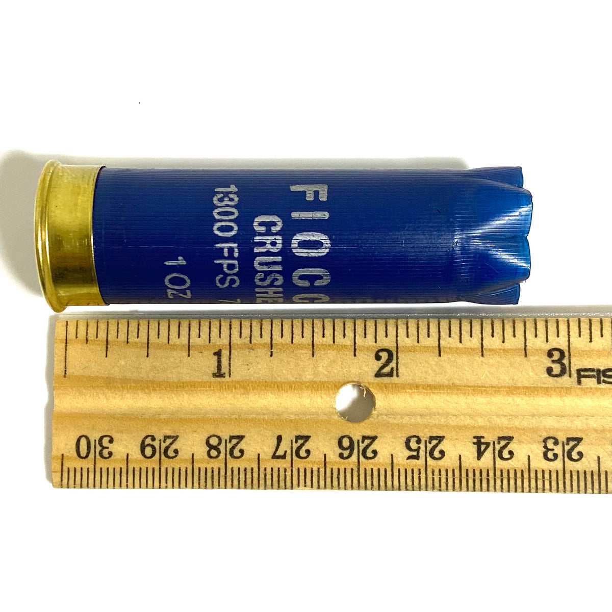 Navy Blue Empty Shotgun Shells 12 Gauge Size Dimension