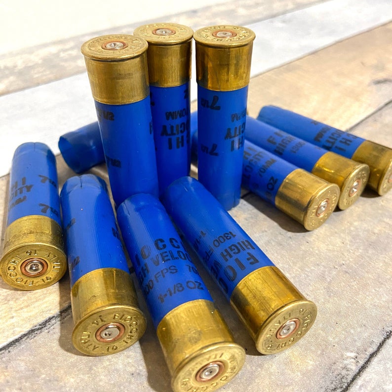 16GA Blue Shotgun Shells 16 Gauge Hulls