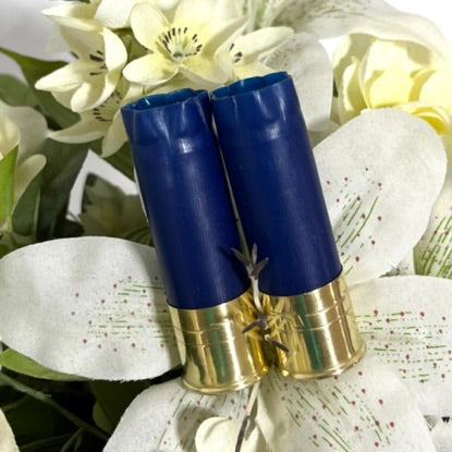 DIY Shotgun Shell Wedding Boutonnieres