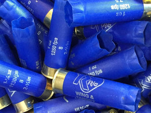 Blue Recycled Shotgun Shells