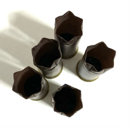 12 Gauge Concorde Game Made In Hungary Brown Shotgun Shells Used 12GA Hulls 5 Pcs