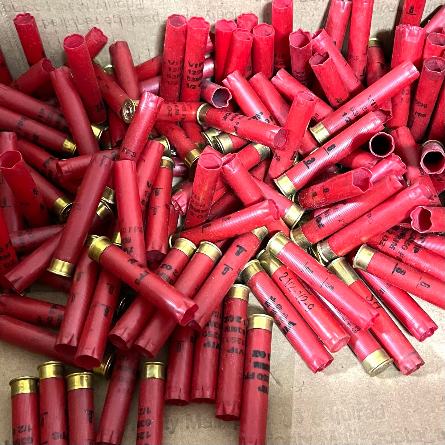 410 Bore 410 Gauge Red Fiocchi Empty Shotgun Shells Used Hulls