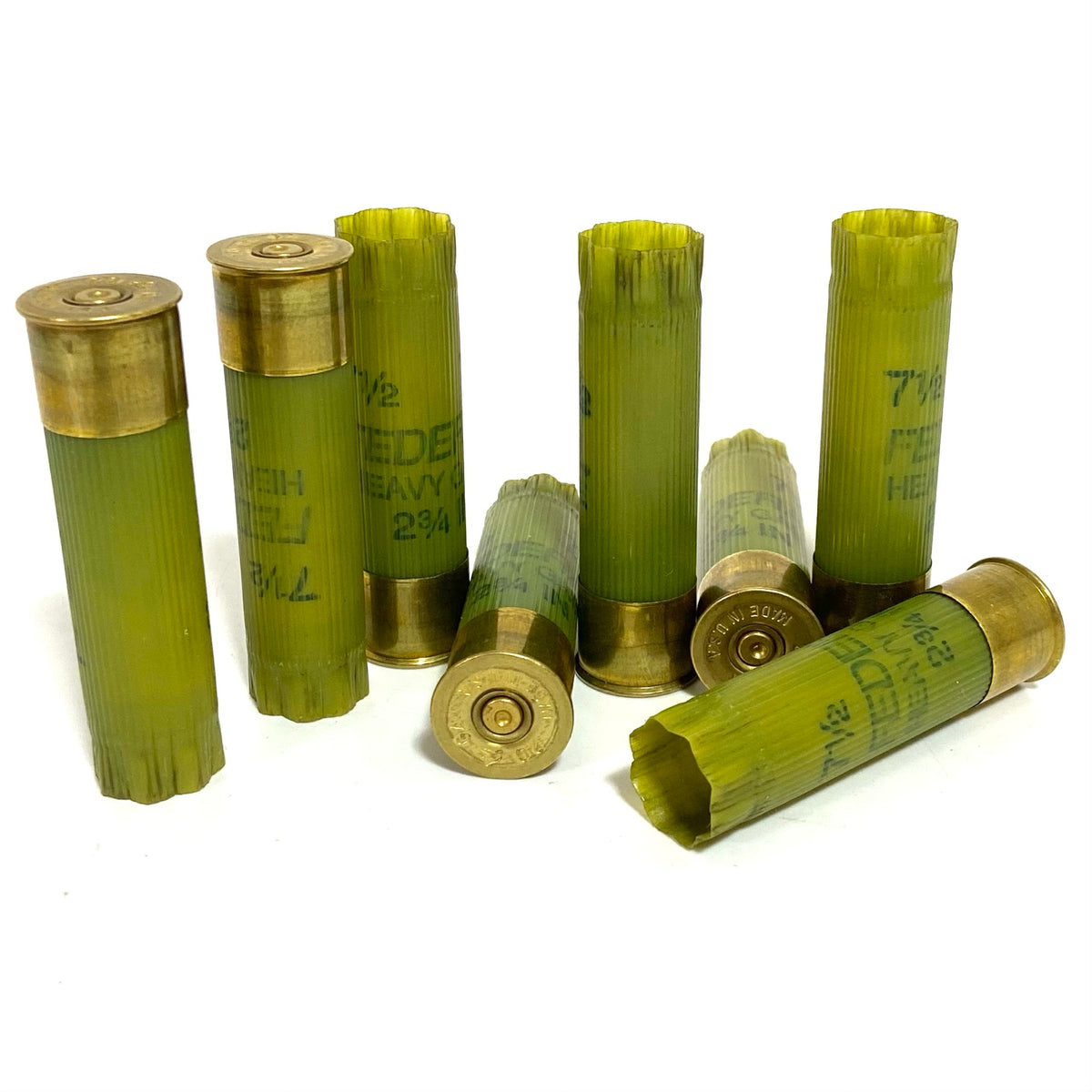 DIY Shotgun Shell Boutonnieres Light Green