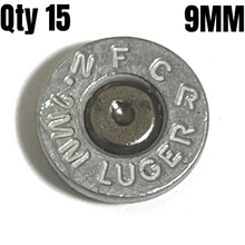 Load image into Gallery viewer, 9MM Aluminum Bullet Slices
