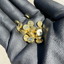 Load image into Gallery viewer, Bullet Slices 9MM Brass
