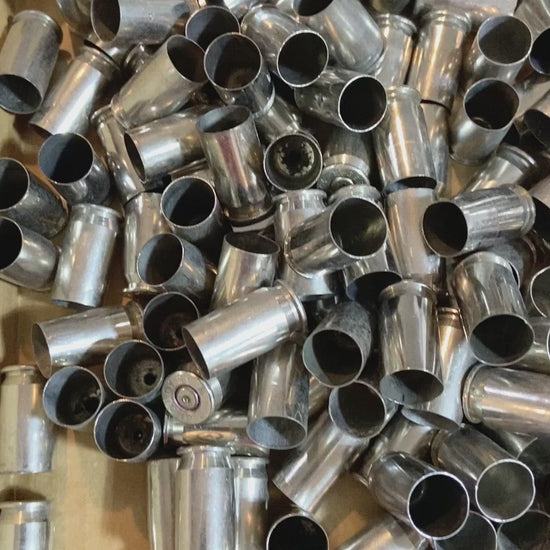 45 Auto Spent Nickel Casings