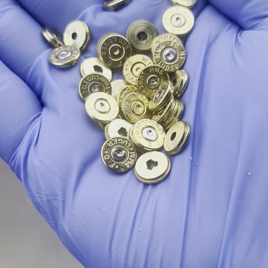 9MM Bullet Slices Brass