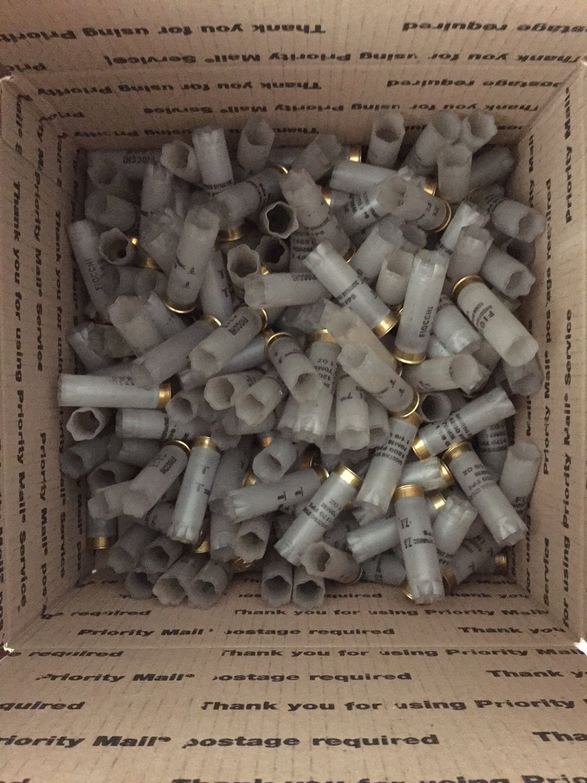Translucent 12 Gauge Fiocchi Empty Shotgun Shells Semi Transparent 12GA Hulls