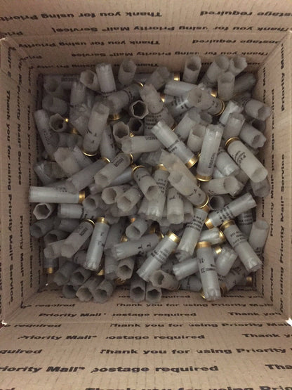 Translucent 12 Gauge Fiocchi Empty Shotgun Shells Semi Transparent 12GA Hulls