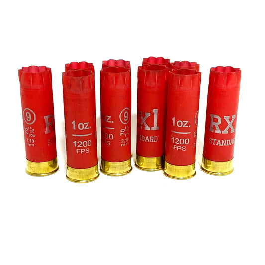 Bright Red Hulls Gold Bottoms 12 Gauge