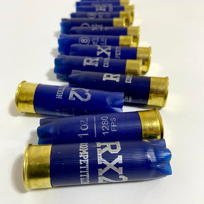 12 Gauge Navy Blue Empty Used Hulls
