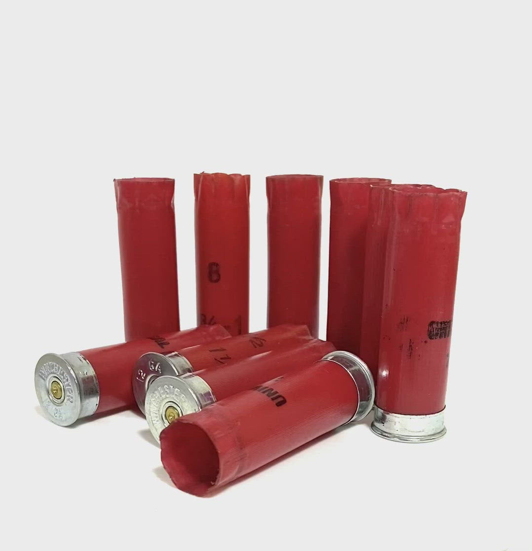 Recycle Shotgun Shells Red