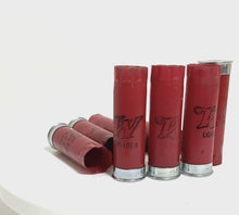Load and play video in Gallery viewer, Empty Red Shotgun Shells 12 Gauge  Winchester Hulls 
