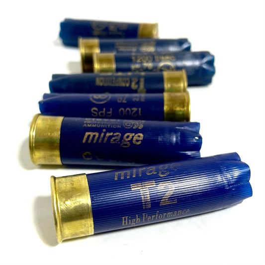 Mirage T2 Competition Dark Blue Empty Shotgun Shells 12 Gauge Navy Blue 12GA Hulls