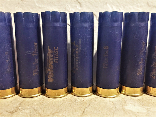 Navy Blue Empty Shotgun Shells 12 Gauge