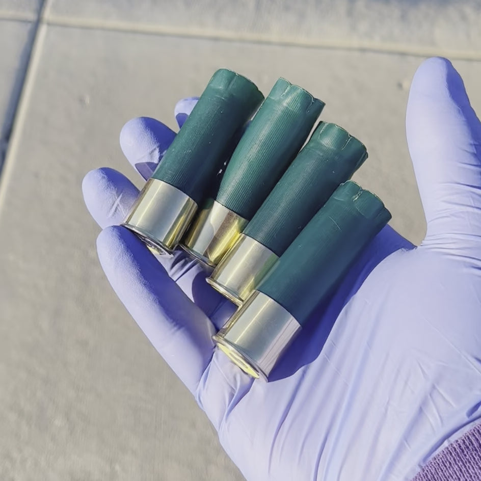Blank Green Shotgun Shells For Wedding Boutonnieres