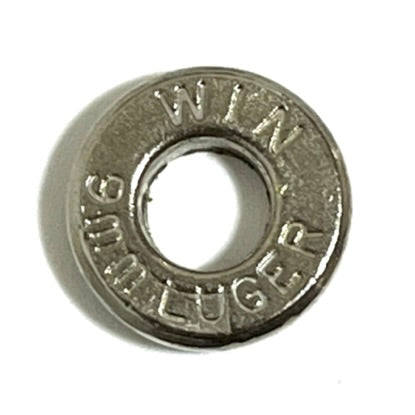 9MM Bullet Nickel Slices Deprimed