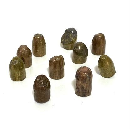 Real Spent 9mm Rounds Recovered Bullets