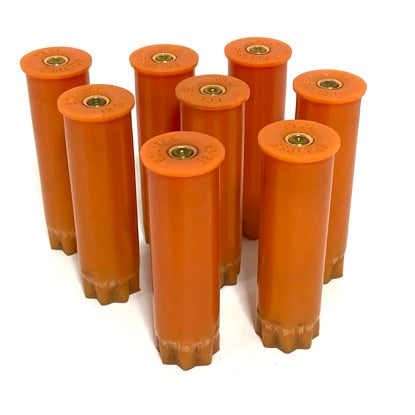 DIY Shotgun Shell Boutonnieres Orange Tangerine