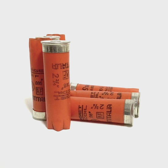 Orange 12 Gauge Shotgun Shells Empty 12GA Hulls