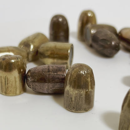 Recovered 45 ACP Fired Bullets Spent Rounds Qty 5 Pcs - Free Shipping