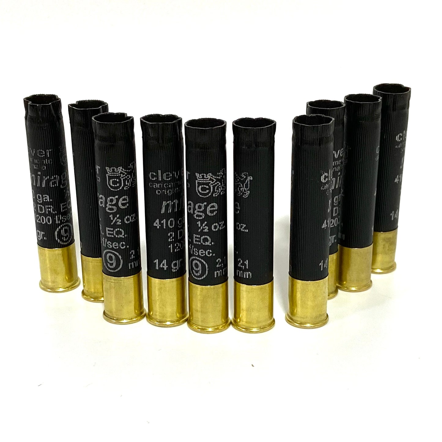 410 Gauge Black Empty Shotgun Shells Spent Black Hulls Fired Shot Gun Spent Casings 10 Pcs - Free Shipping