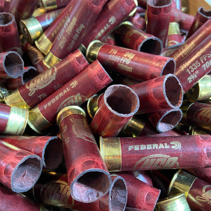 Empty Red Shotgun Shells