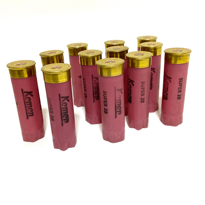 DIY Shotgun Shell Boutonnieres Salmon Rose Pink