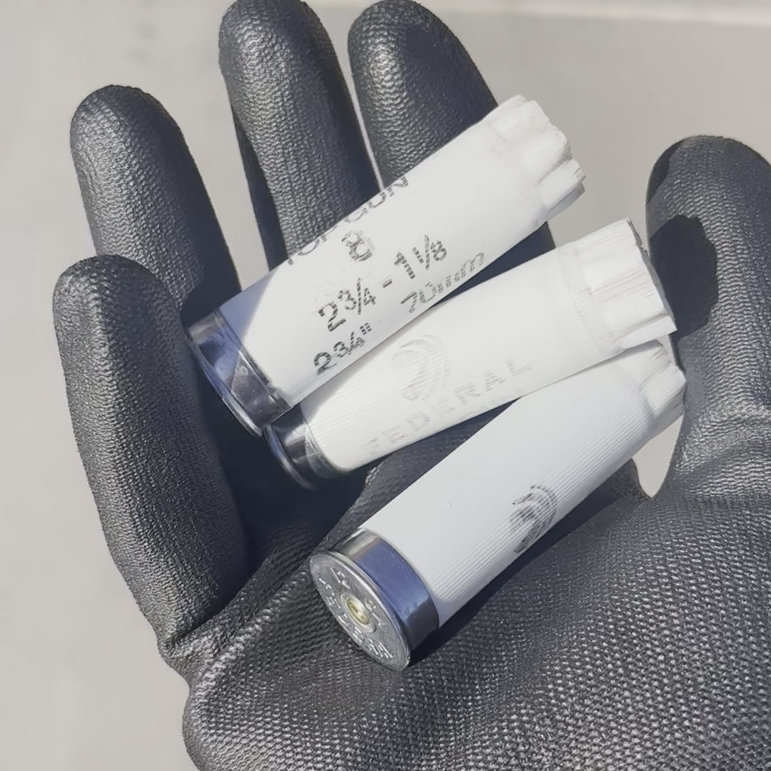 White Empty Shotgun Shells 12 Gauge