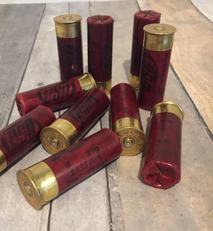 Red Shotgun Shells Fake Dummy Rounds