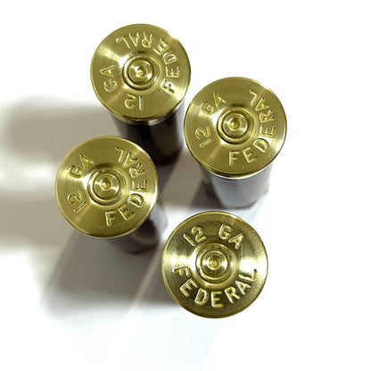 Glossy Blank Dark Red Shotgun Shells 12 Gauge For Wedding Boutinieres