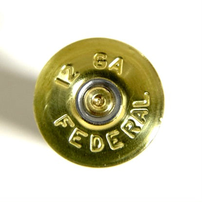 Dark Red Shotgun Shells | 12 Gauge Blank Hulls, Gold Bottom | Qty 10