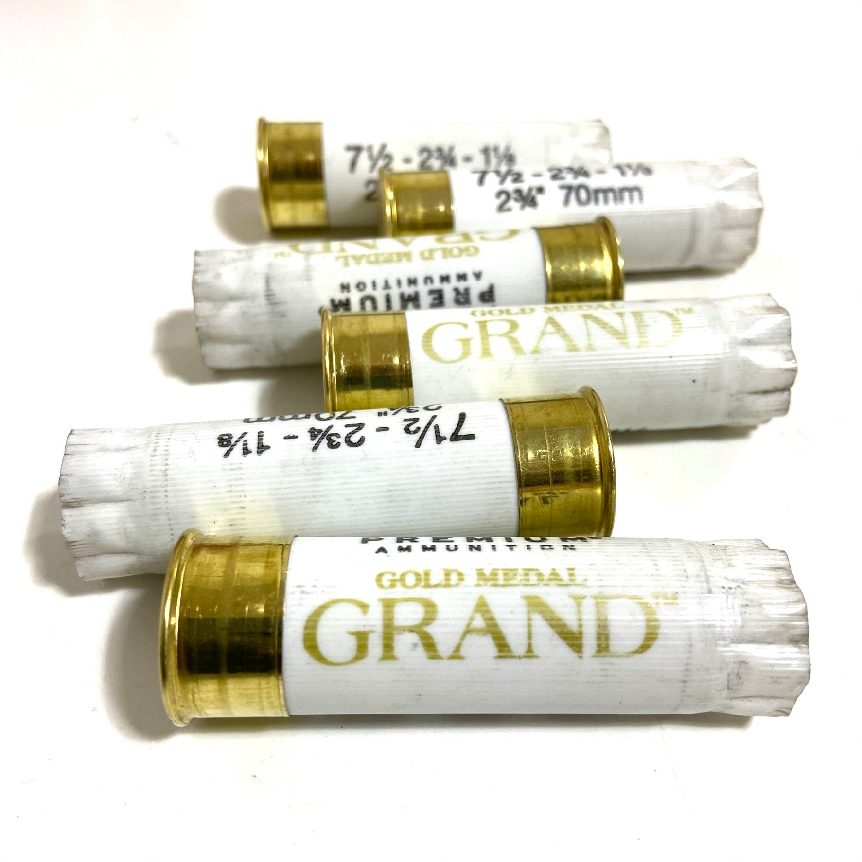 Wedding Shotgun Shell Boutonnieres White