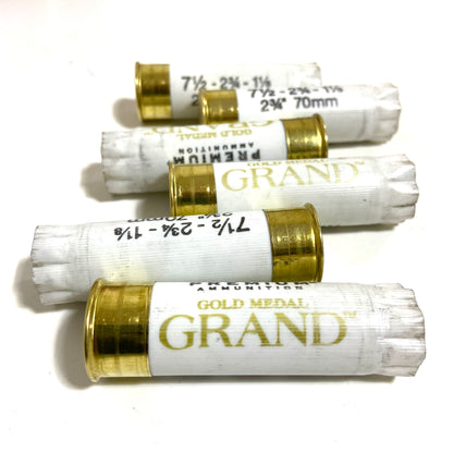 Wedding Shotgun Shell Boutonnieres White