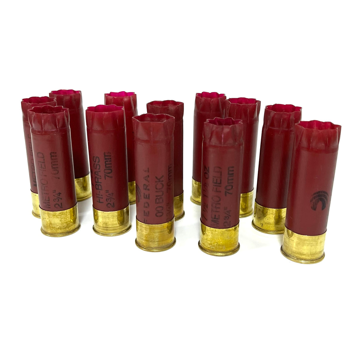 Federal Red High Brass Shotgun Shells 12 Gauge - Qty 100
